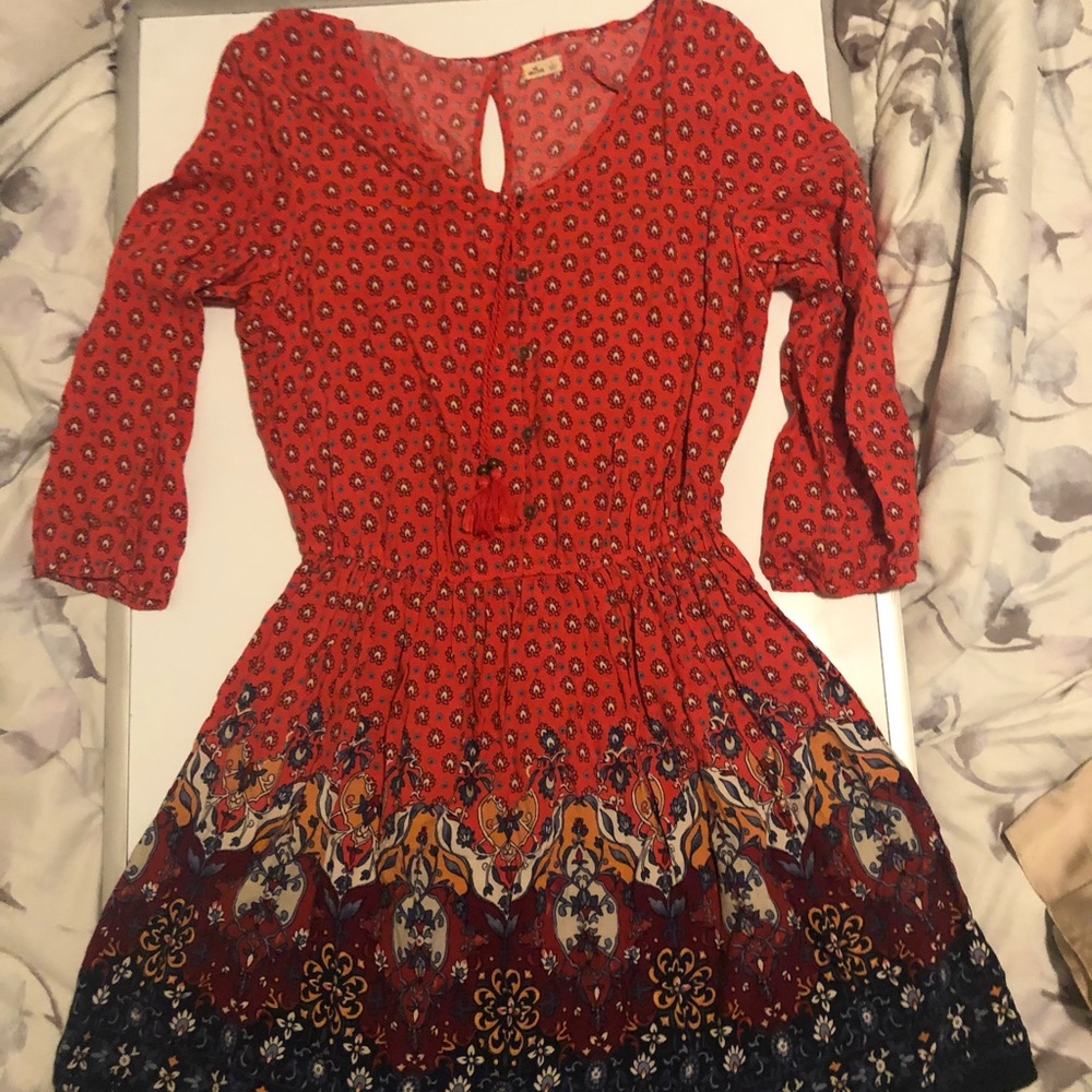 Hollister bohemian dress